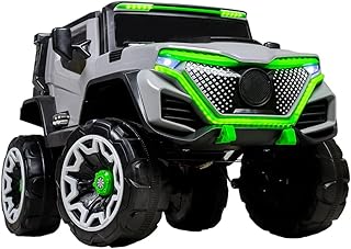 سيارة ركوب كهربائية للأطفال، طراز BH-1618 مع جهاز تحكم عن بعد من اندر دوج، لون رمادي