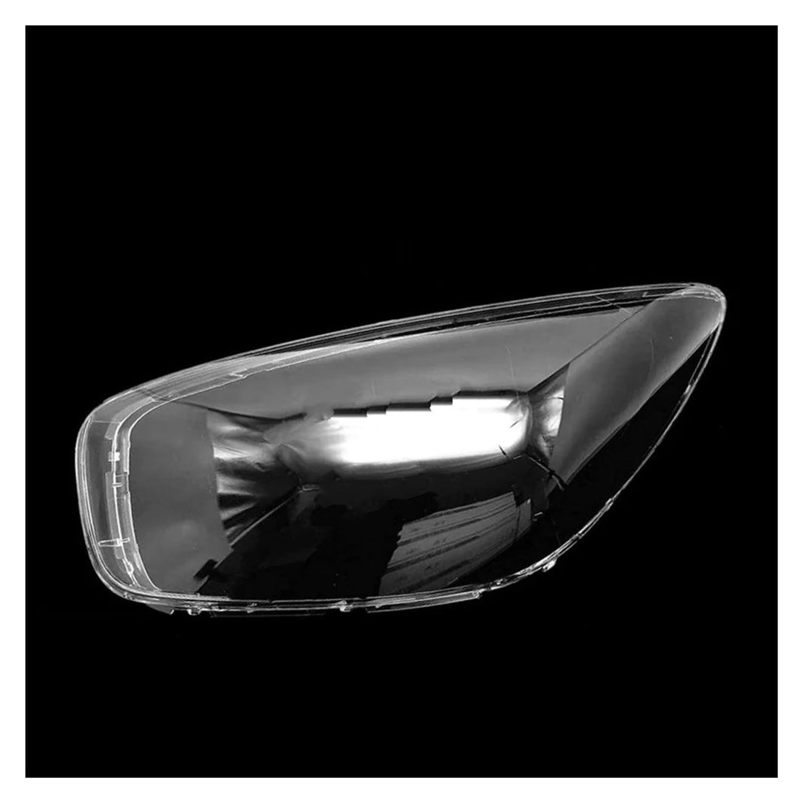 Cache lentille phare pour Kia Picanto 2012-2015 boîtier gauche en verre