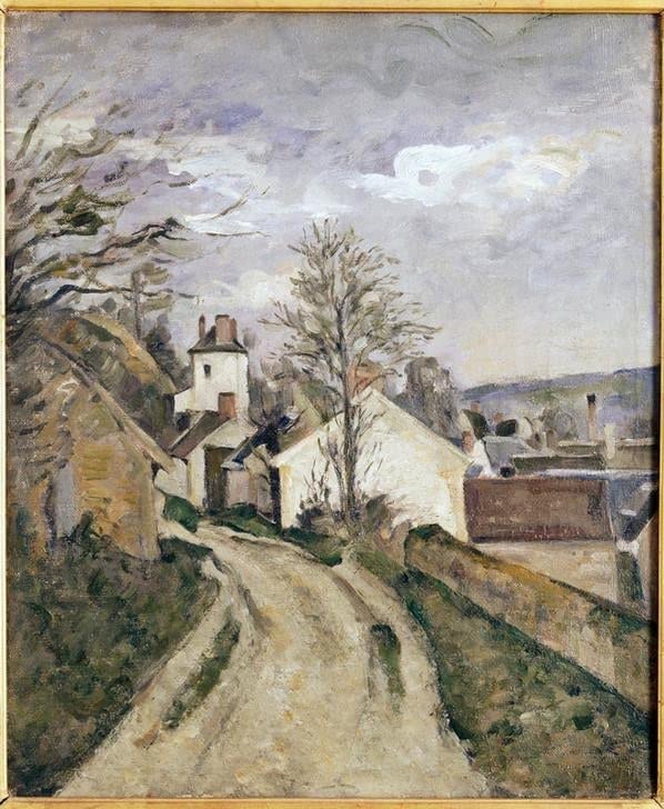 Peinture Poster Impression Paul Cézanne d'art mural graffiti au format prestigieux 60x90