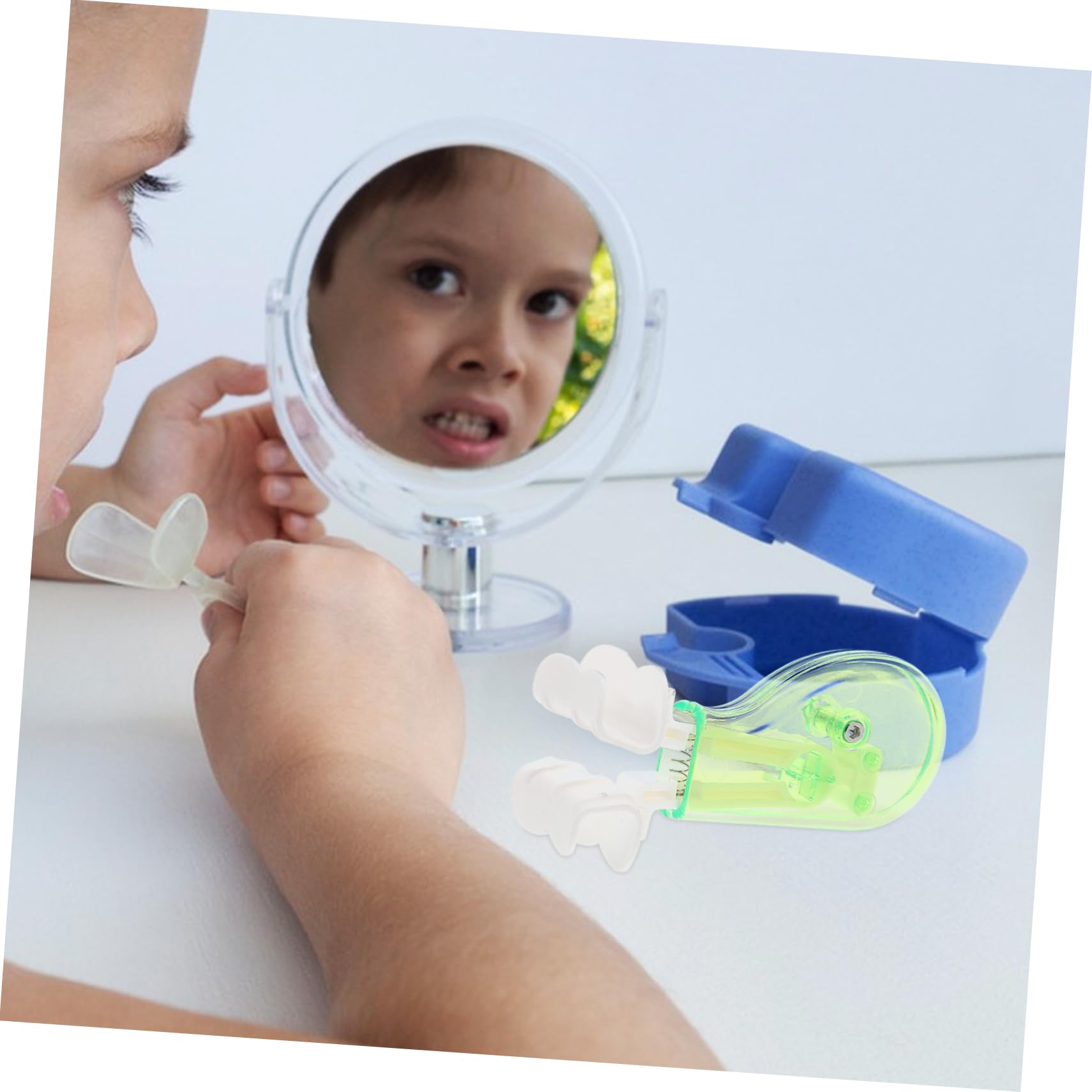 Entrenador Músculos Labiales para Niños 1 Unidad Ejercitador Respiratorio Cómodo Material Seguro Uso en Casa Escuela y Viajes Corrección Respiración Bucal Prevención Infantil