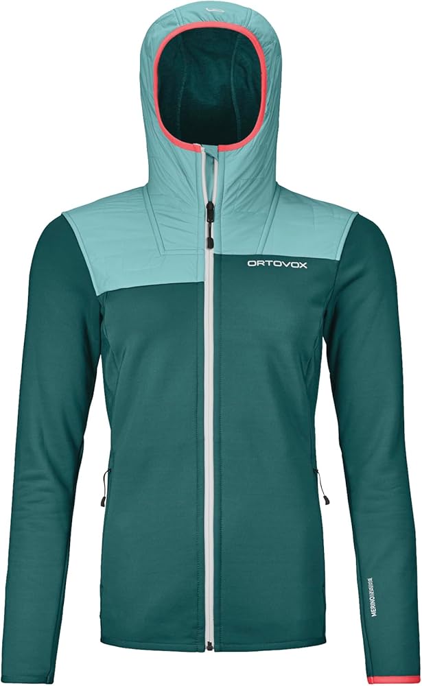 Ortovox Women's Fleece Plus Hoody, High-Performance Merino Wool