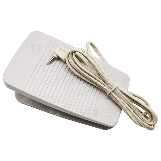 HONEYSEW Complete New Foot Pedal + Cord # FC-322 Works with BABYLOCK BL40A BLN Brother CS100