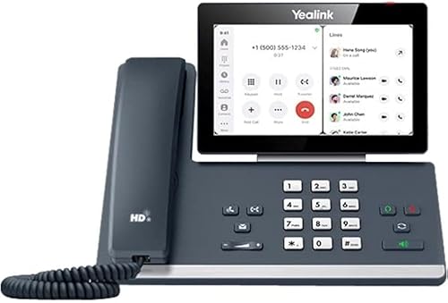 Yealink MP58-WH-Teams Teléfono IP - Cableado/Inalámbrico - Con Cable - Bluetooth - Escritorio - Gris Clásico