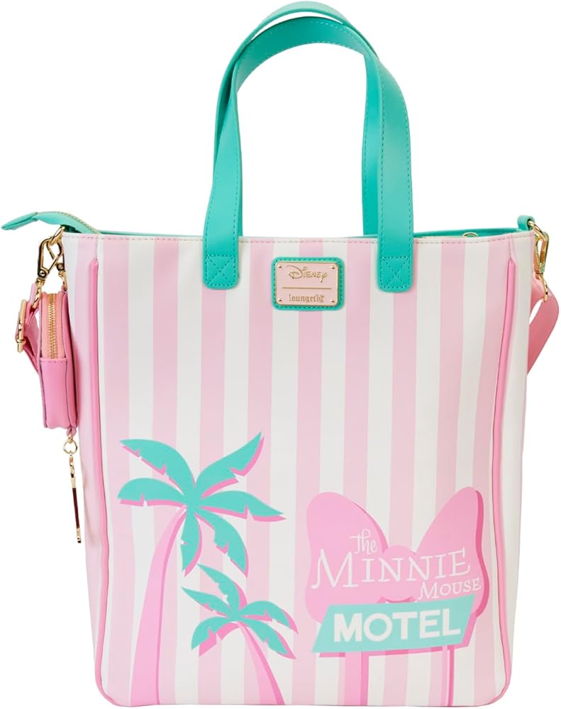 ☆Loungefly☆バケーションスタイルミニーちゃん トートバッグ Amazon | Loungefly ディズニー ミニーマウス バケーション