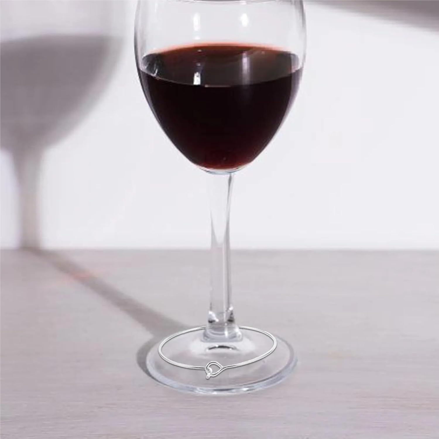 Wine Charms For Stem Glasses 450Pcs Wine Glass Markers DIY Hanging Tags Electric Plate Drink Identifiers for Parties