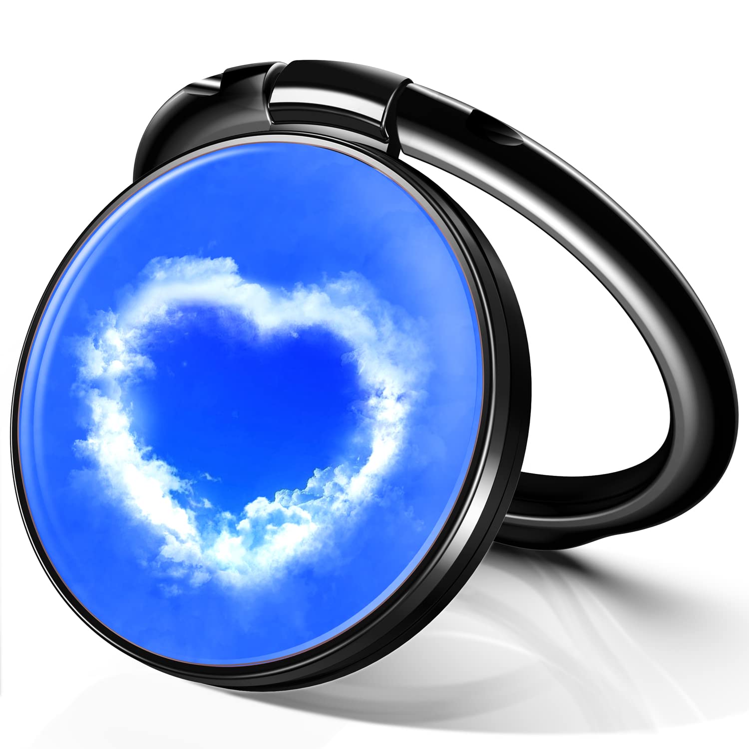 GEARARTTie Dye Cell Phone Ring Holder Finger Ring Stand, Kickstand Metal Grip Holder Compatible with iPhone and Other Smartphones -Innocent Love