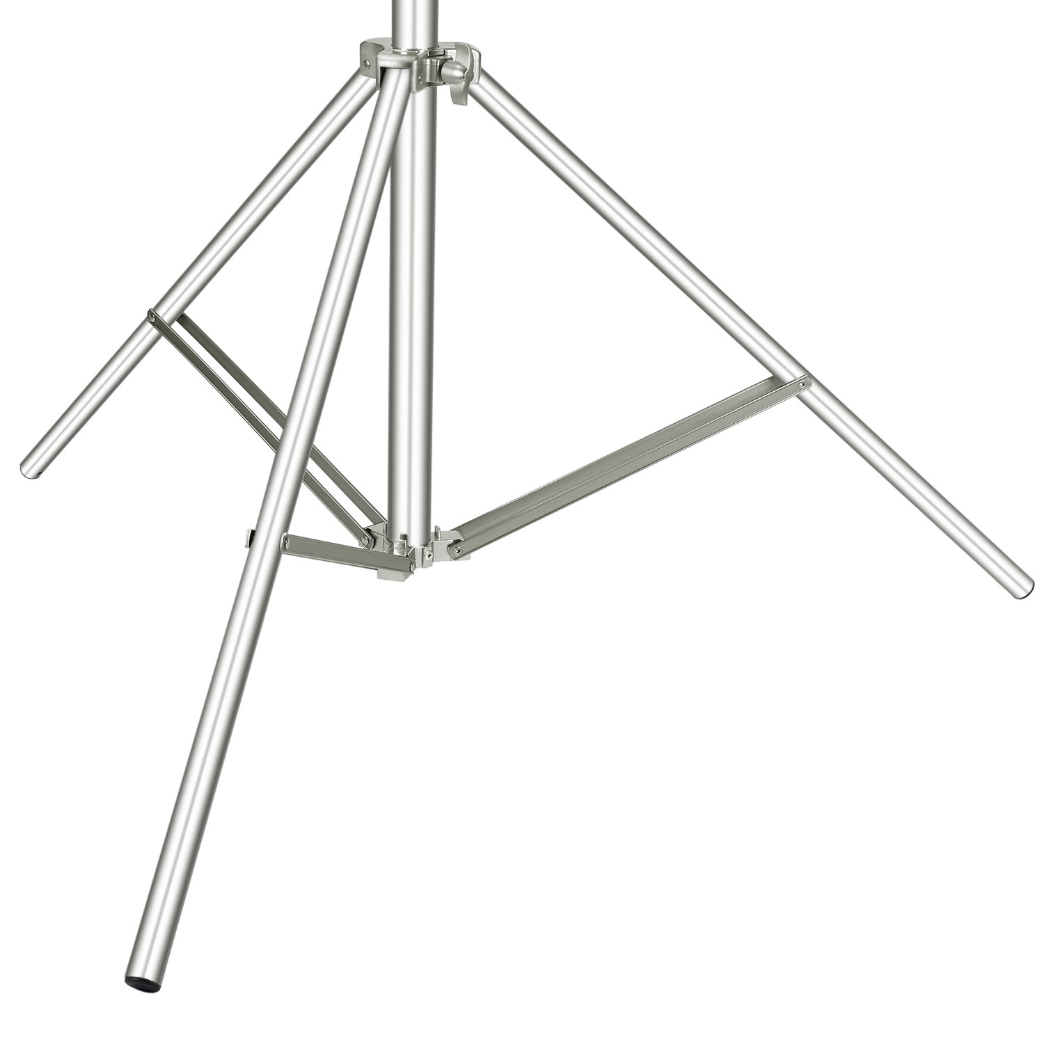 Neewer Foto Estudio 2-en-1 Soporte de Iluminación Altura Ajustable con Brazo y Bolsa de Arena, Aleación de Aluminio, para Soportar Paraguas Softbox Flash para Fotografía de Video de Retrato (Plata)