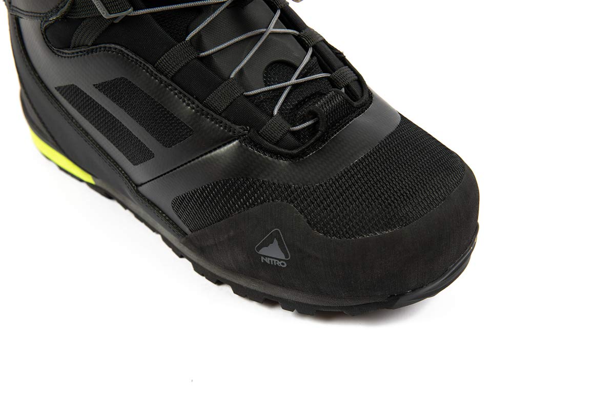 Nitro Snowboards Incline TLS Buty snowboardowe, Mężczyźni, Black-Lime, 250