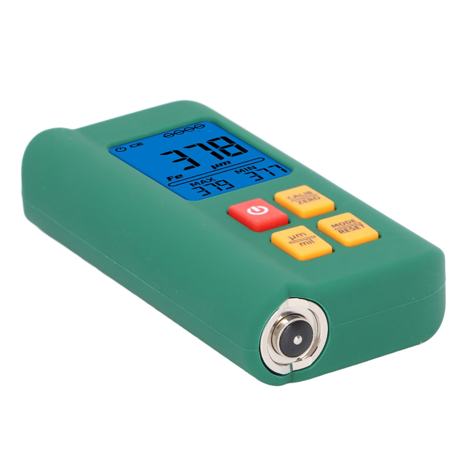 FTVOGUE Miernik Grubości Powłoki ABS Cyfrowy Miernik Grubości Lakieru 0 do 1500um Wyświetlacz LCD Przechowywanie Danych Eksport USB do Kontroli Lakieru Samochodowego Użytkownicy Motoryzacji