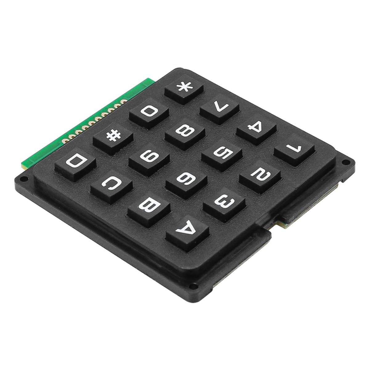 Alnicov 2 szt. 4 x 4 matrycowa klawiatura membranowa moduł przełącznika z 16 przyciskami do MCU