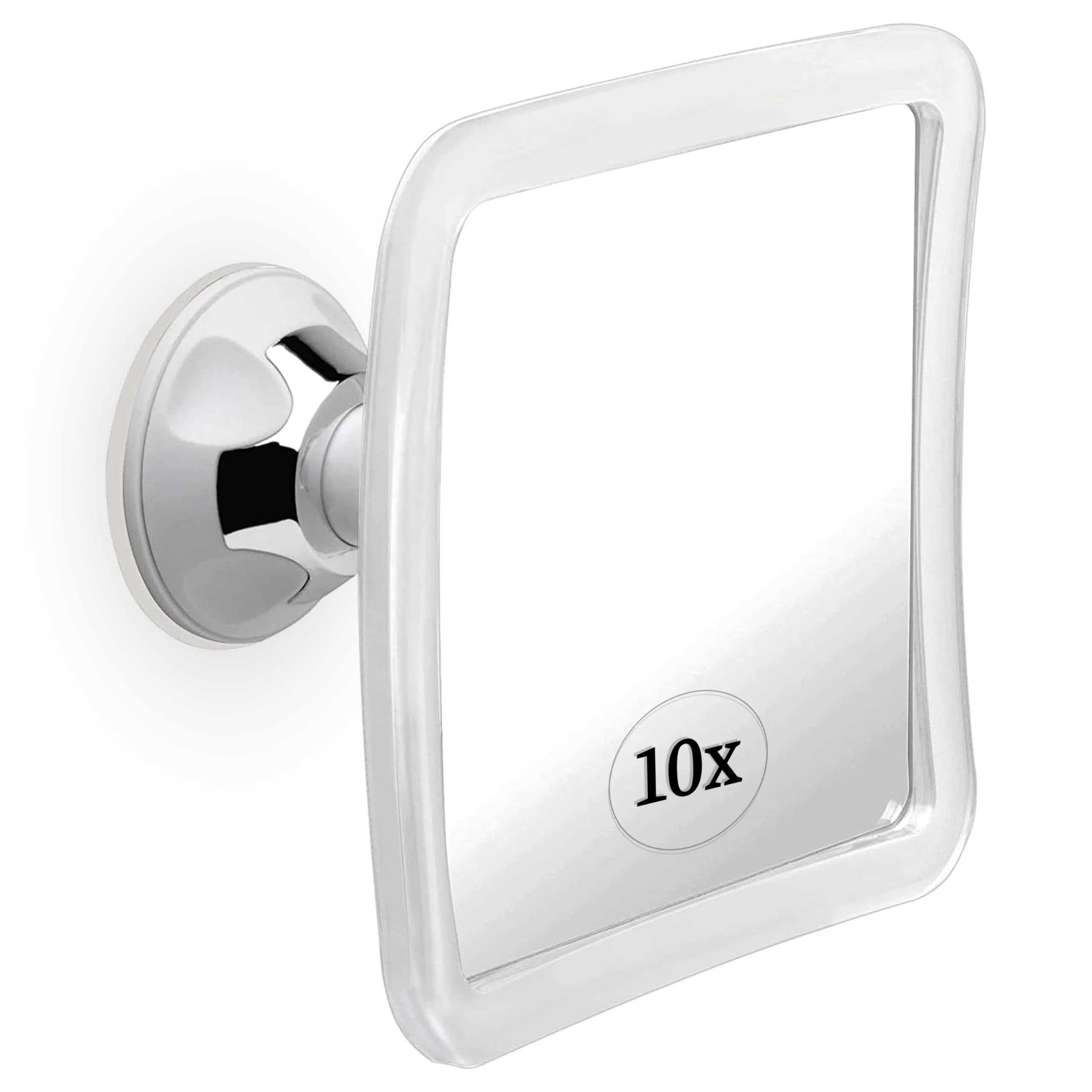 MIRRORVANA 10X Magnifying Makeup Mirror with Suction Cup