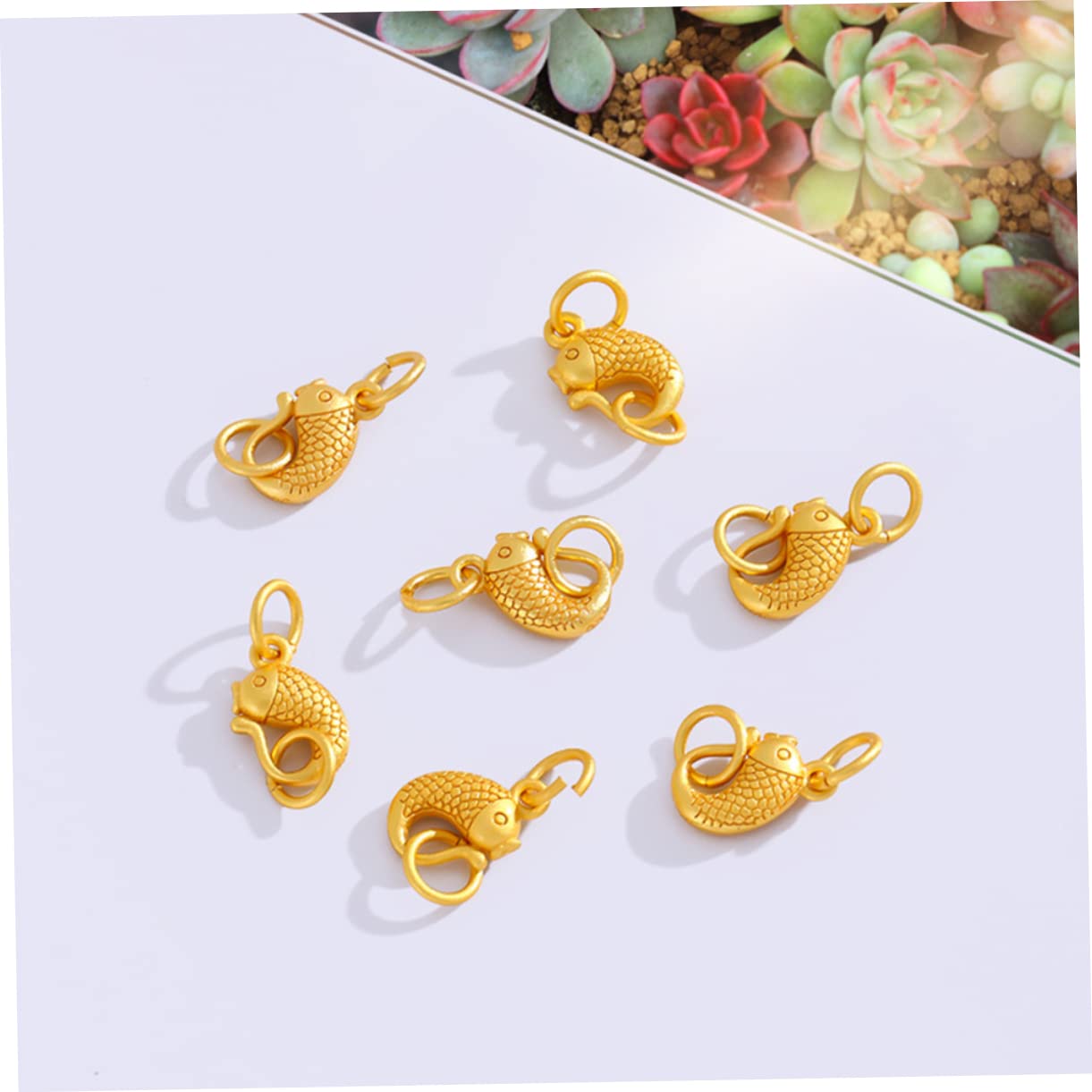 NUOBESTY 50pezzi Chiusure Per Collane e Bracciali Connettori Per Gioielli Facili Da Installare e Resistente All Usura Design Elegante
