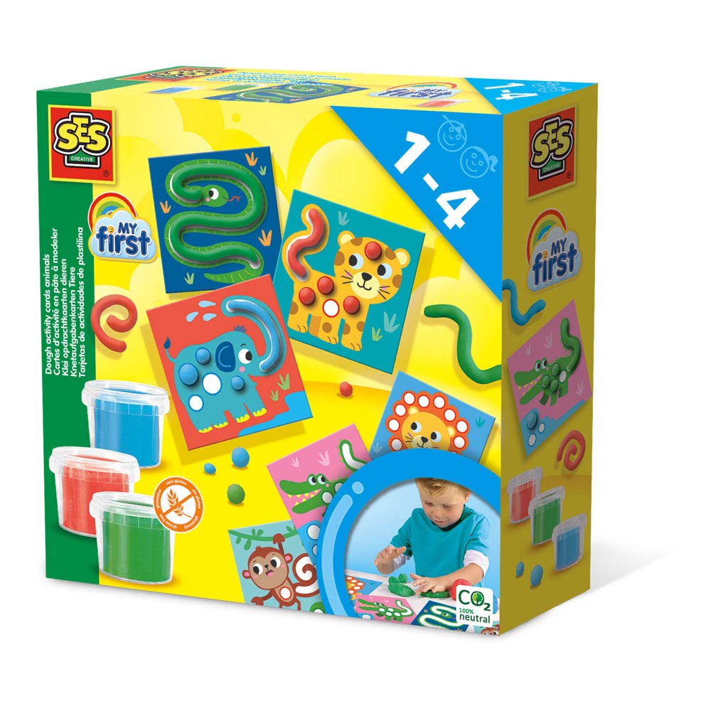 SES Creative My first - Dough activity cards animals