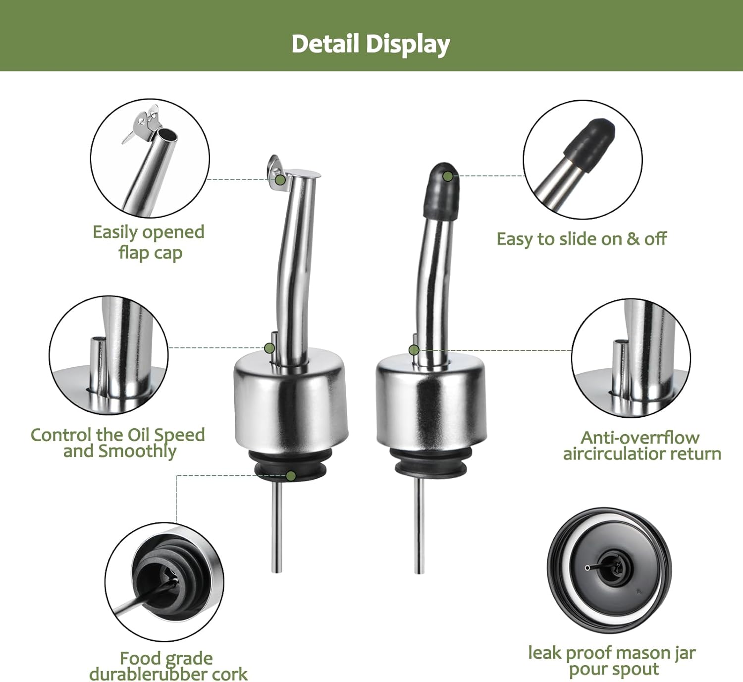 SheeChung Farmhouse Metal Wire Bin Basket with Wall Mount with 16oz Oil Dispenser Bottle for Kitchen