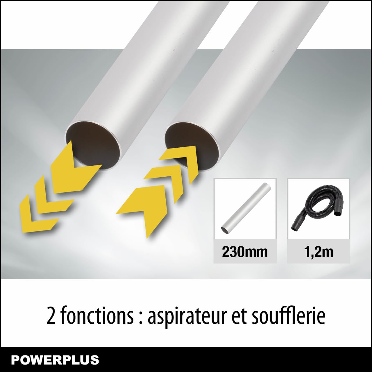 VARO Powerplus Vide Cendres POWX3013 - Aspirateur de Cendre de 1600 W - avec Réservoir de 20 l, Filtre Exclusif