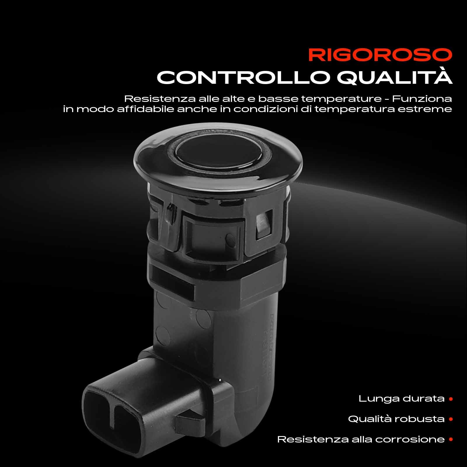 Frankberg 4 sensori di parcheggio anteriori e posteriori GS1D67UC1A | Compatibile con: 3 Saloon BL, 6 Hatchback GH, 3 BL, 6 Combi GH, 6 Saloon GH