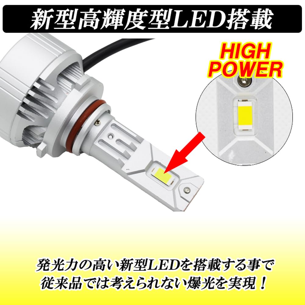Amazon.co.jp: DSIC(ディーシック)HB3 LED ハイビーム用 ヘッドライト