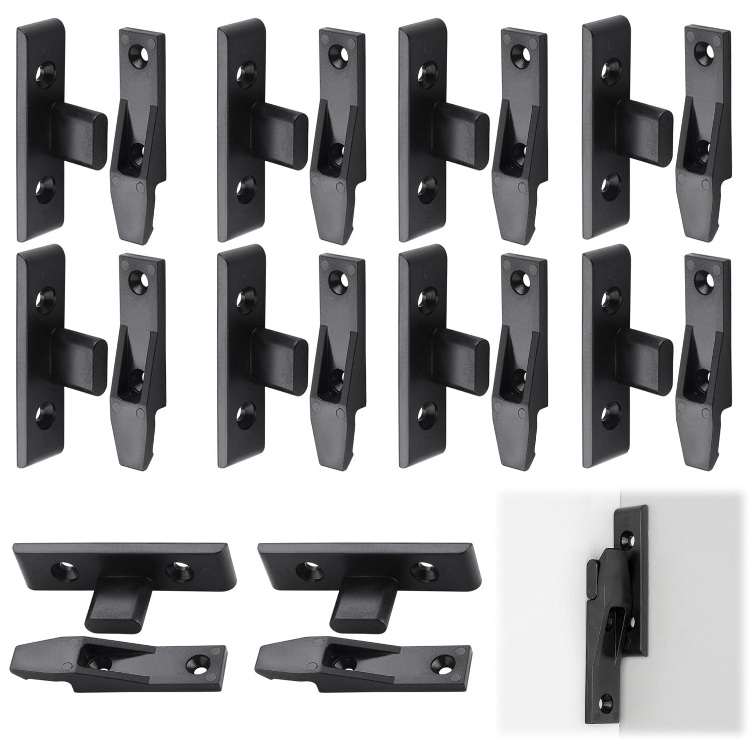 Bath Panel Clips 10 works, Plinth Clips Kickboard Clips Drop On/Hook On Push in Plinth Fasteners Fittings