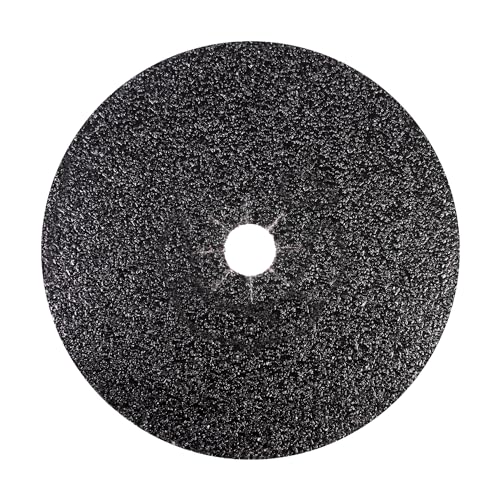 Mercer Industries 427020 Silicon Carbide Floor Sanding Disc, Cloth Back, 17" x 2" Hole, Grit 20X, 20-Pack