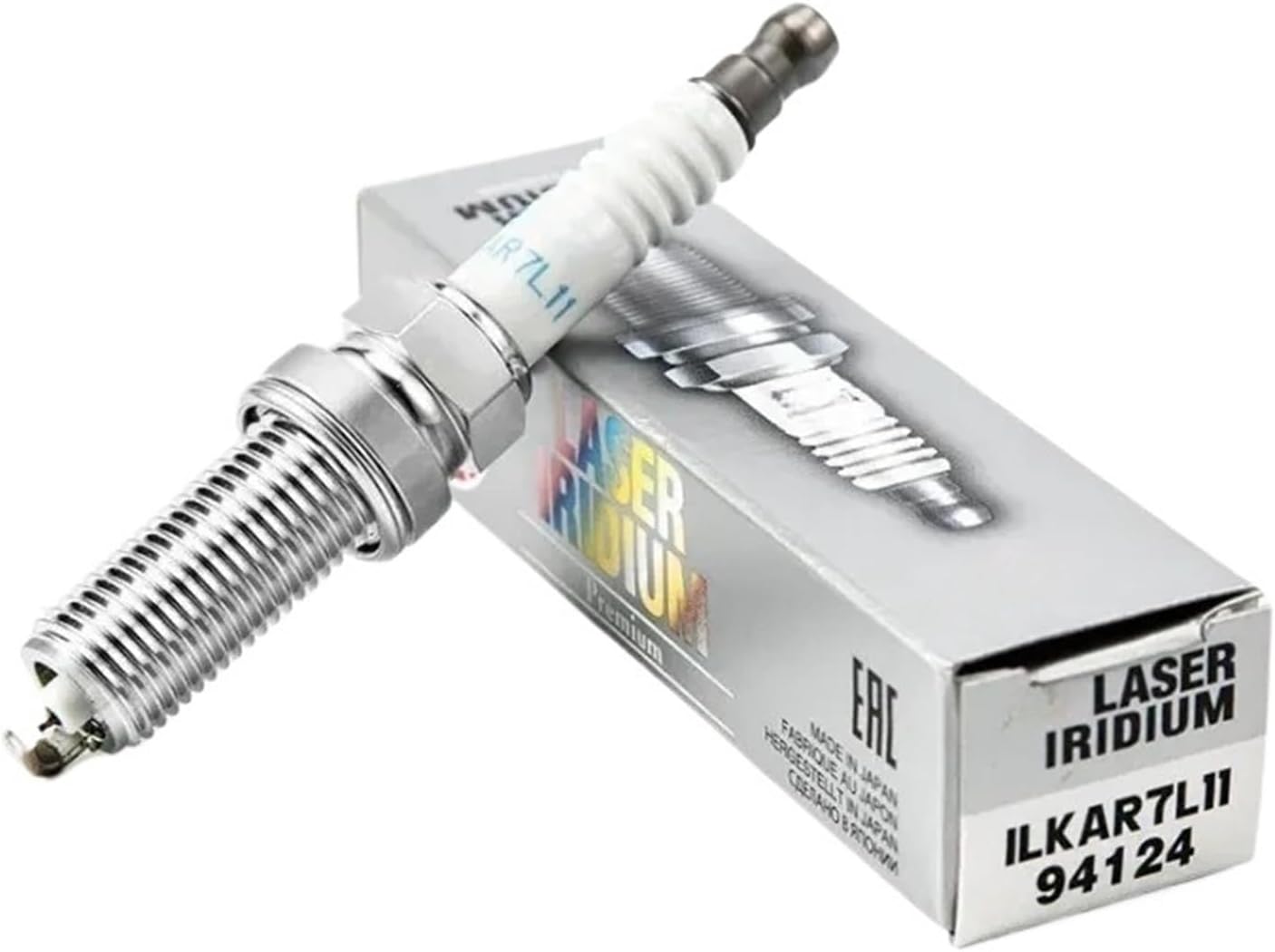 Laser Iridium Spark Plug ILKAR7L11 94124 Compatible For Mazda 3 6 CX-5 CX-30 MX-5 Scion IA Compatible For Toyota Yaris 2012-2020 PE5R-18-110 PE5S-18-110