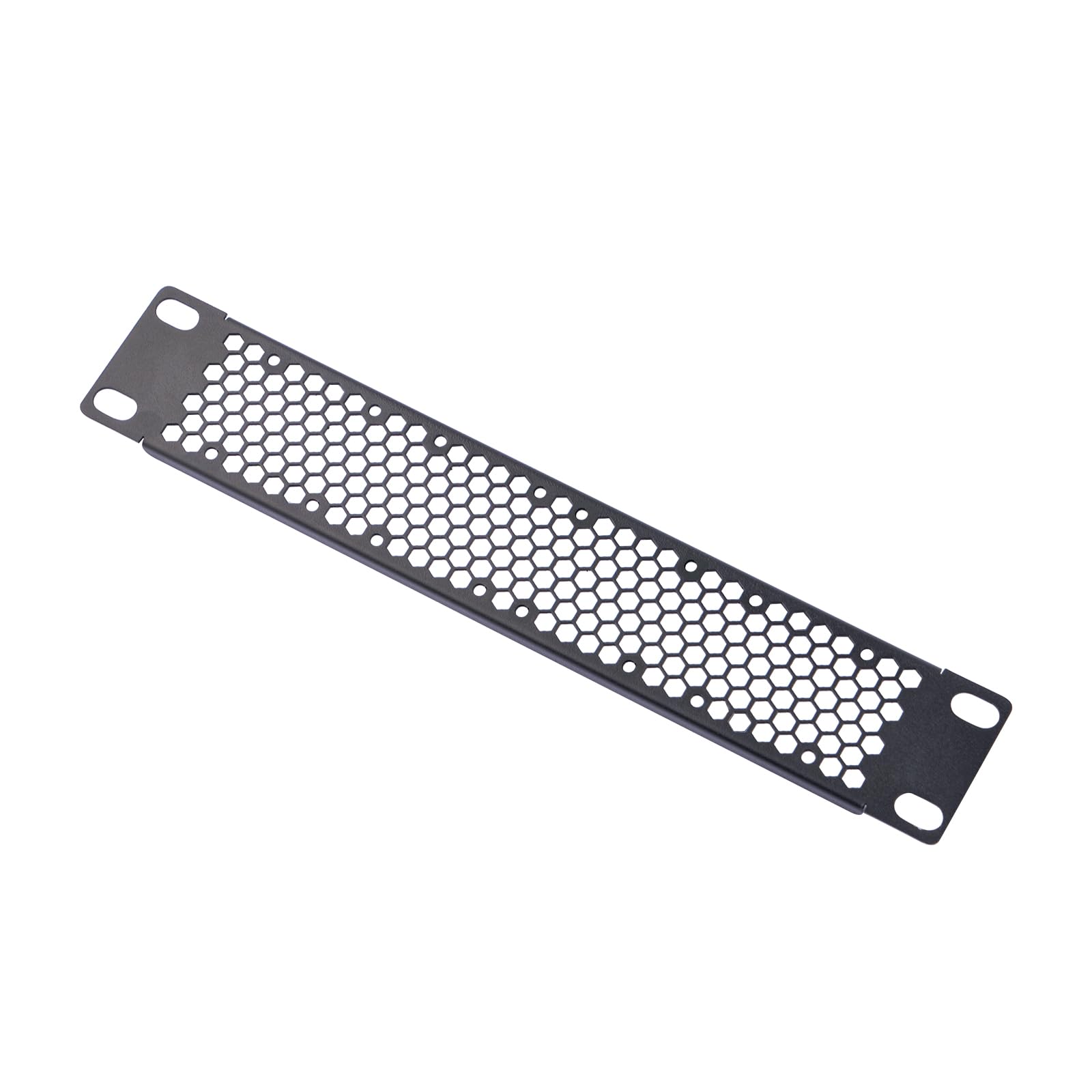 Vented 1U Blank Panel Metal Rack Mount for DeskPi RackMate T1/T0/T2 and 10 Inch Server Rack/Network Cabinet
