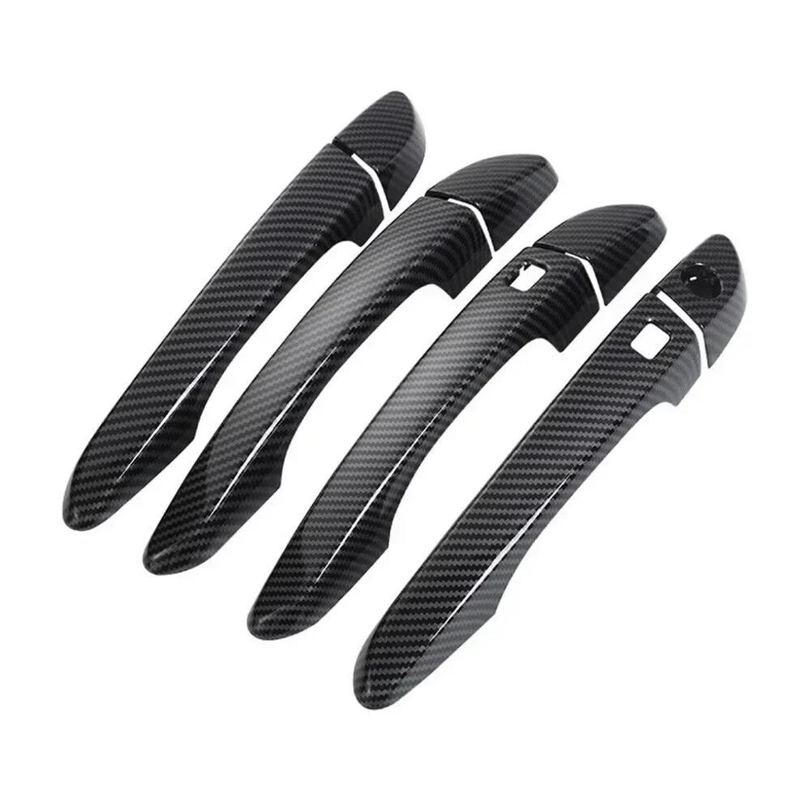 YSDSLS Car Exterior Door Handle Cover Moulding Protective Accessories for Hyundai for Tucson 2015-2020(Smart Carbon)