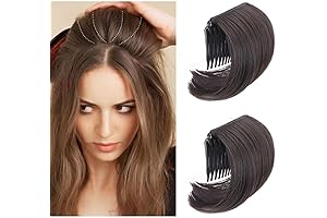 Extra Fluffy Front Hair Fluffy Sticker Hair Pad