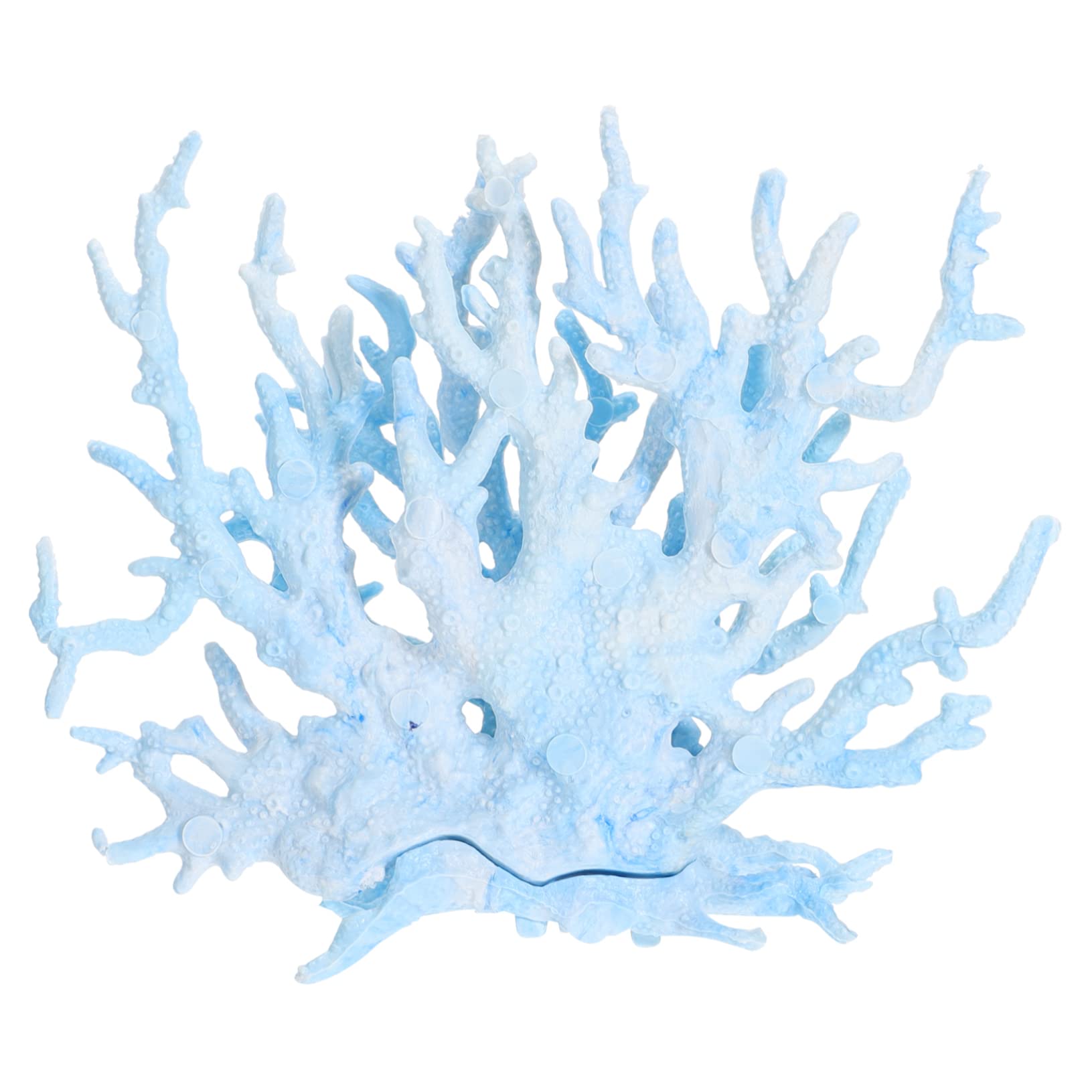 ifundom 1Pc Artificial Coral Ornament for Aquarium Decor Imitation Coral Resin Craft for Fish Tank Layout Underwater Plant Decoration Safe for Water Quality Enhances Fish Habitat