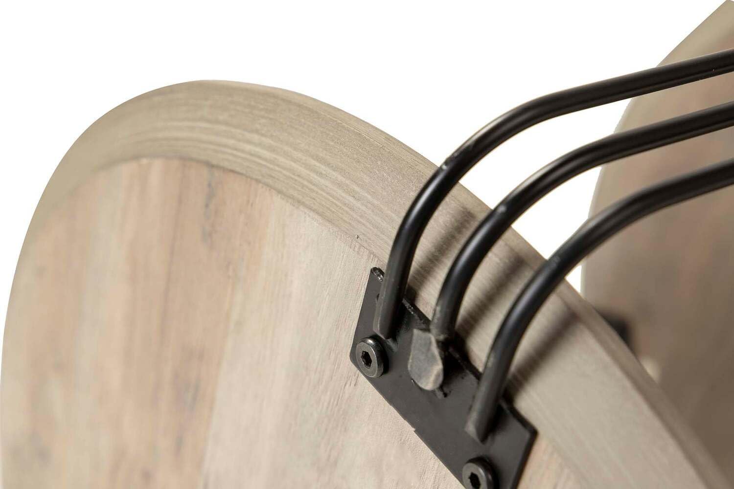 APARADOR MDF METAL VINYLO K/D 90 x 34 x 78 cm