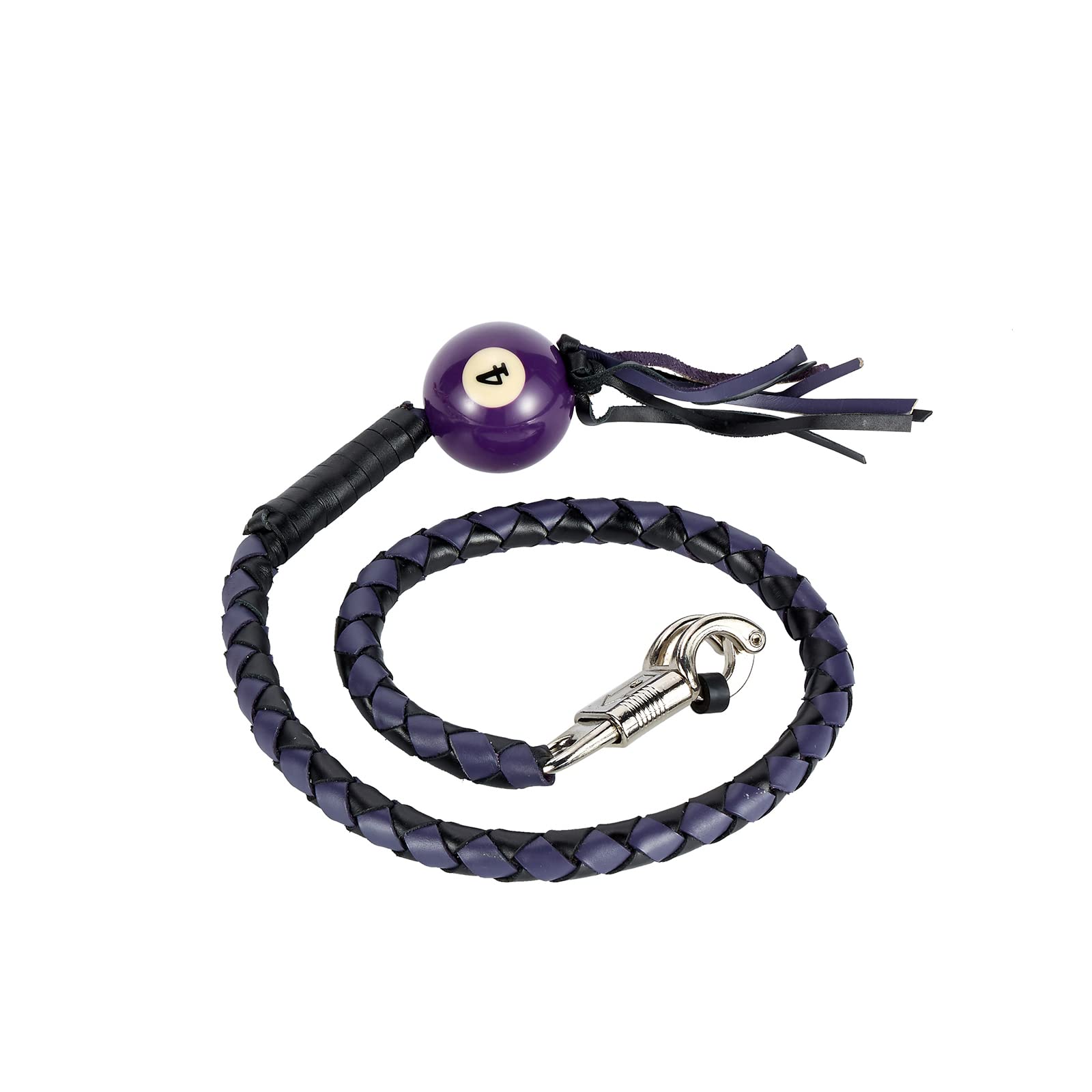 アクセサリー WHIP Amazon.com: GARGOYLE BELLS Genuine Leather Motorcycle Whips 36