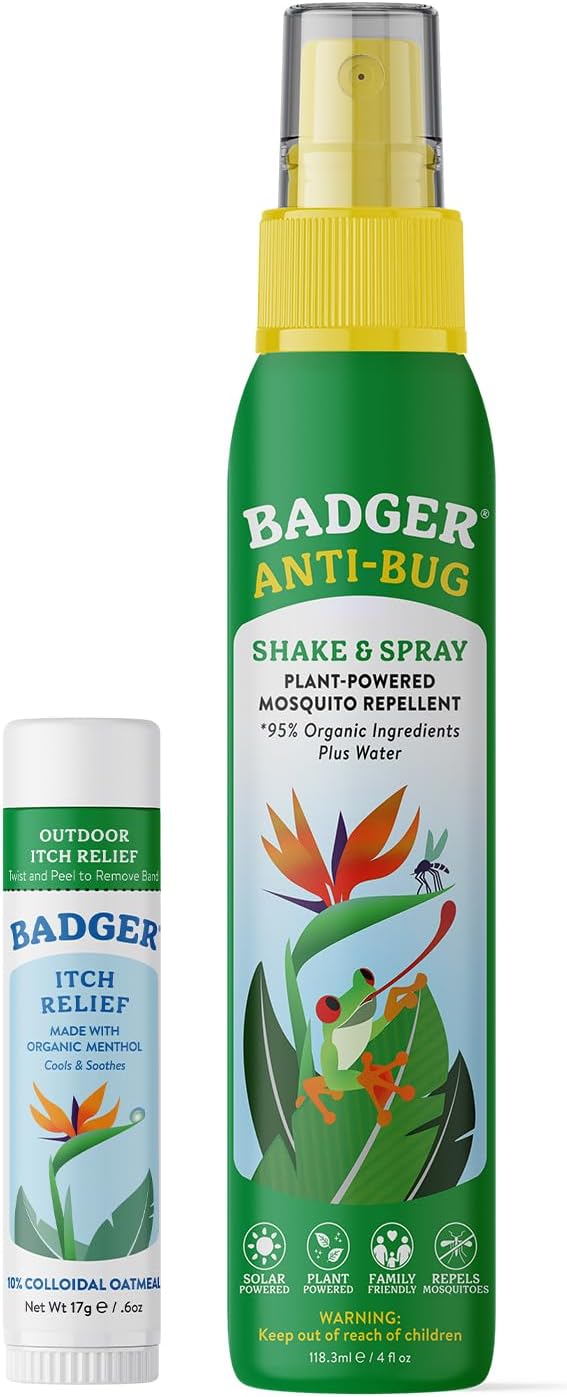 Bug Bite Itch Relief Stick and Bug Repellent Stick