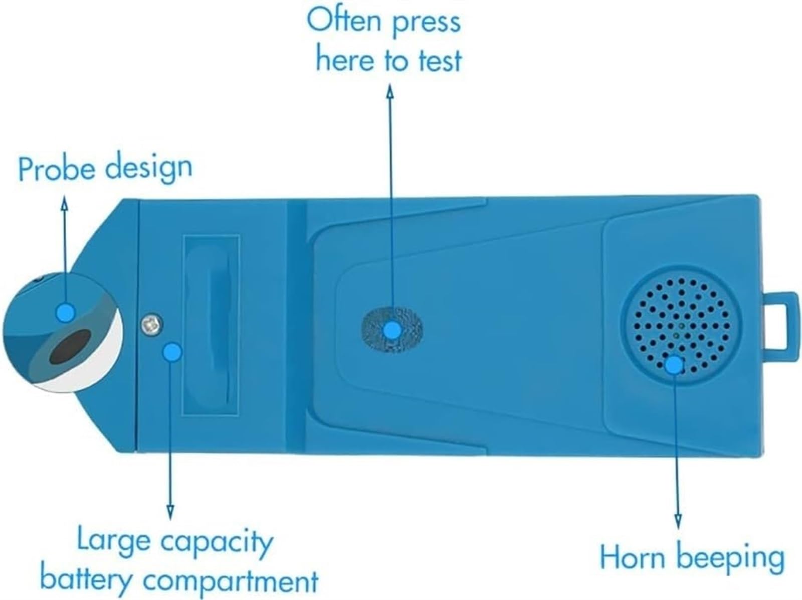 Detector de embarazo veterinario, comprobador ultrasónico portátil for animales con sonda impermeable, detector de embarazo portátil, comprobador de ovulación veterinario for granjas ganaderas