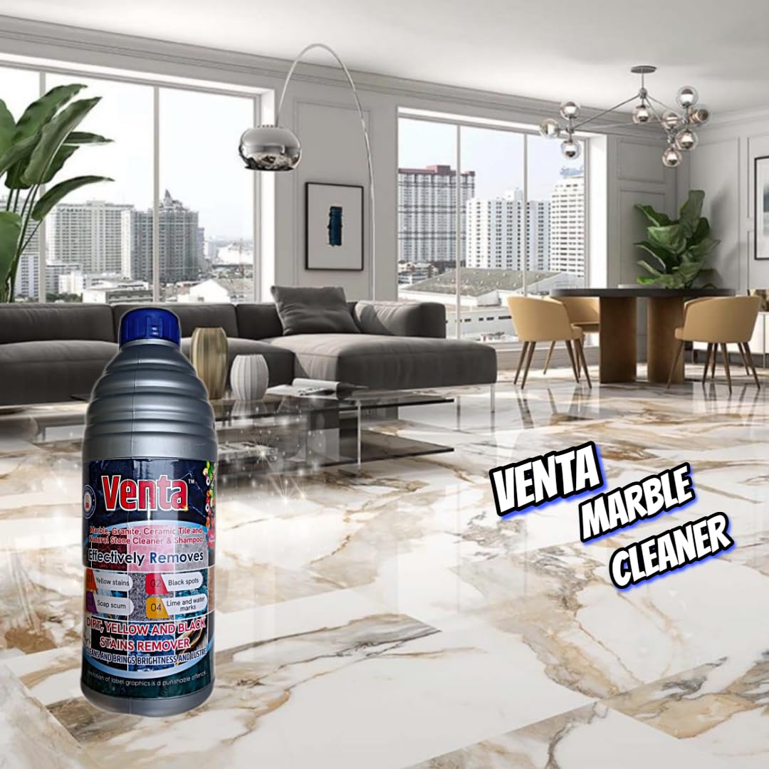 Venta Marble and Stone Cleaner | Stains Remover | Soft and very effective | Non-Acidic | For Wall and Floor Surface | 1 Litre (B0DH8PTFCJ) Amazon Price History, Amazon Price Tracker