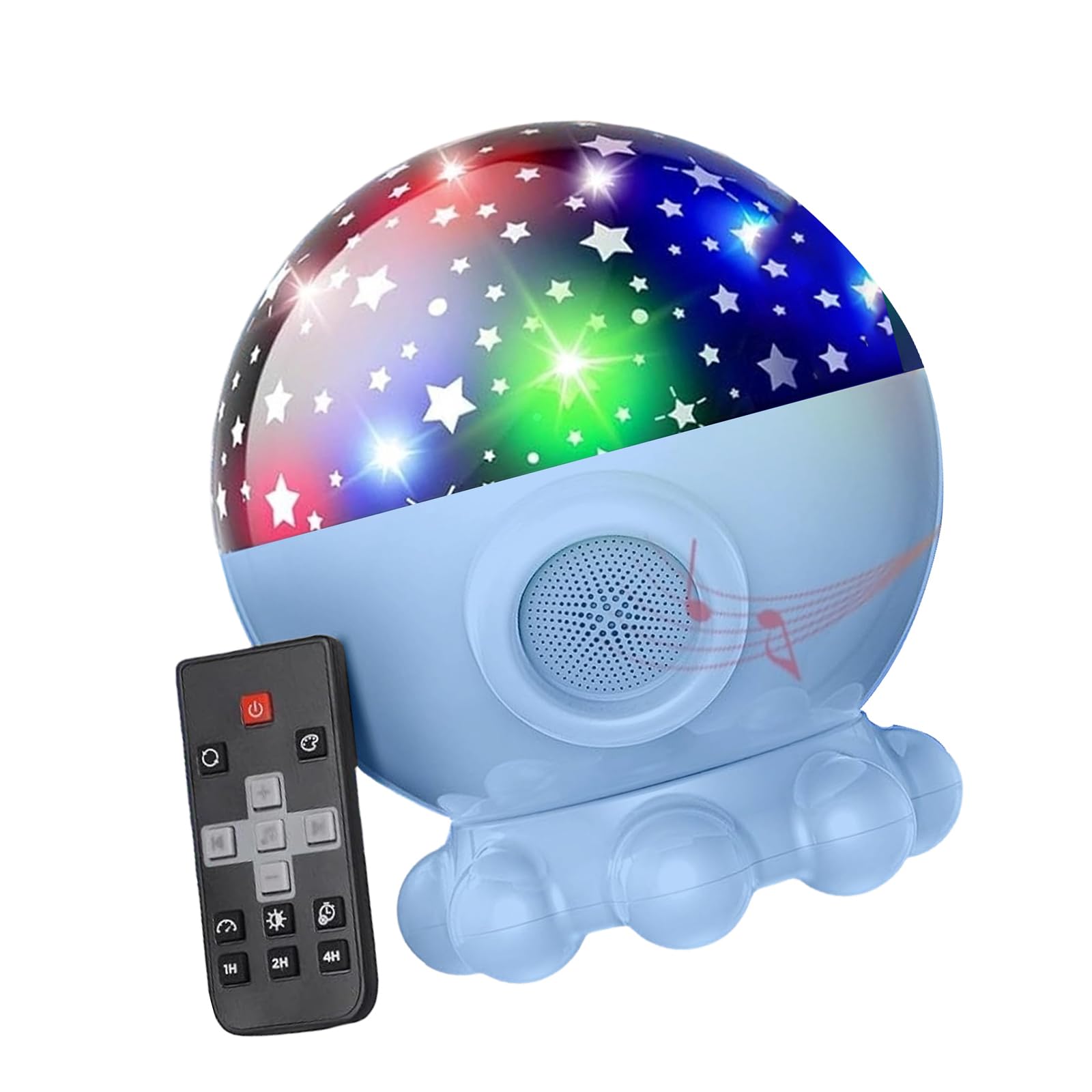 Kalttoy Blue Abs Green Substance Night Light With Sparkling Heaven Projection And Multiple Modes For Safe Use In Kids Lodgings And Home Deck Recharge Lamp