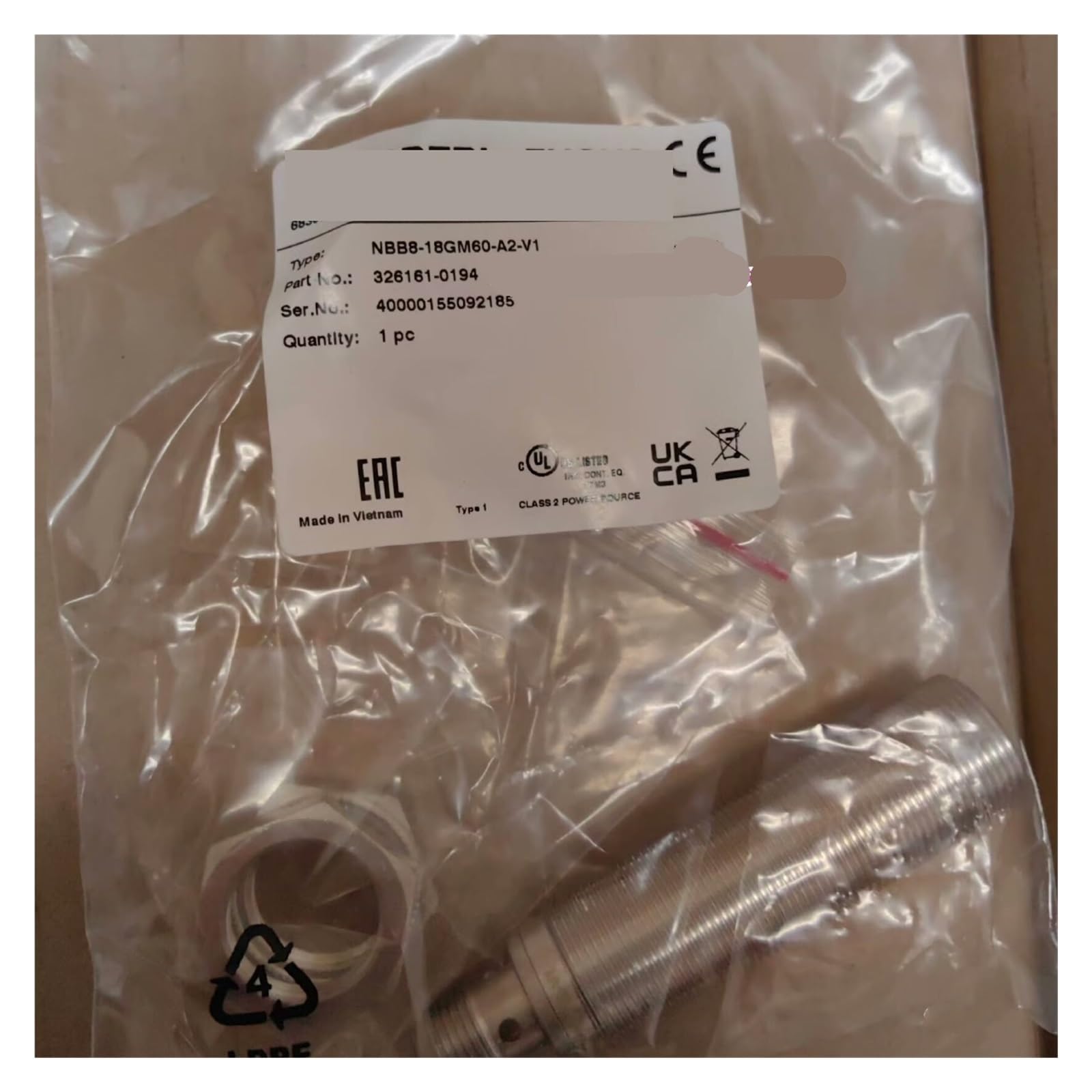 LZIKKGKI Inductive sensor NBB8-18GM60-A2-V1