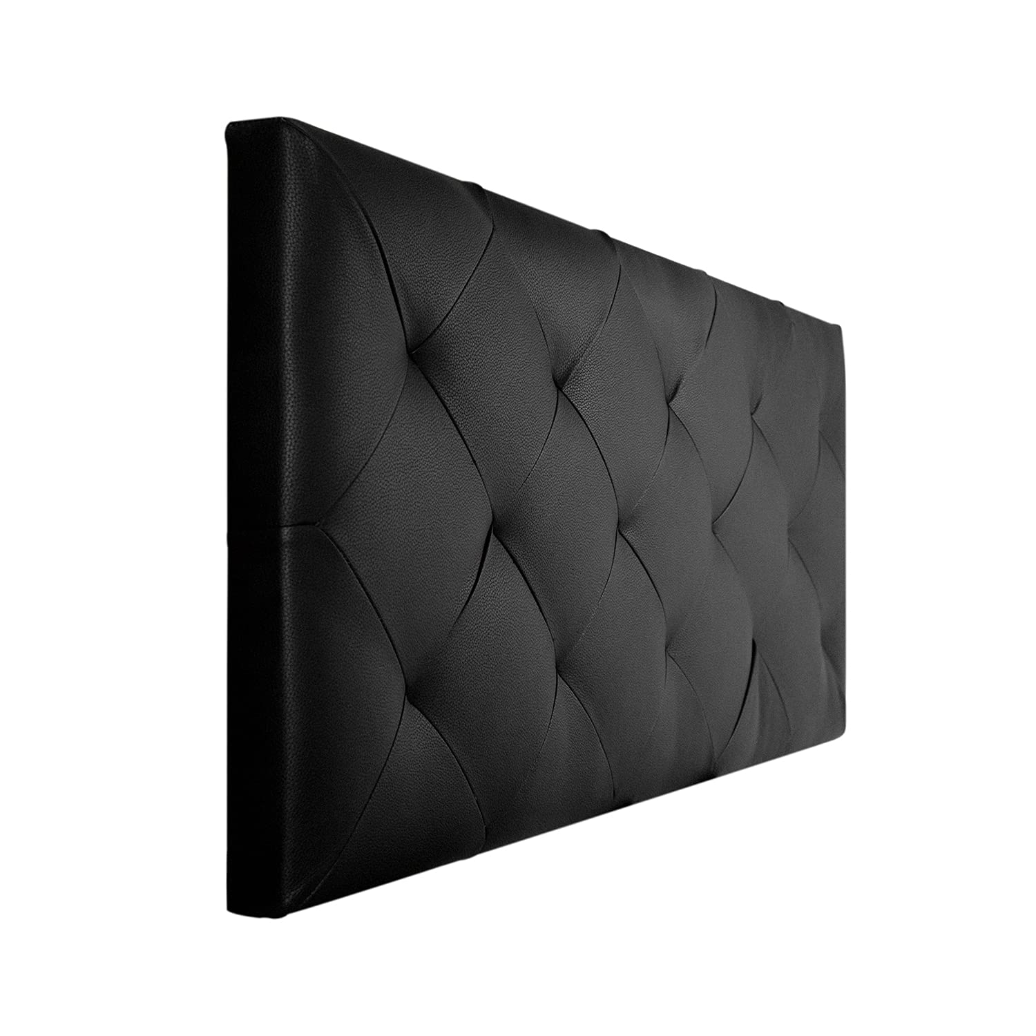 P17 Kopfteil Kunstleder Schwarz - Elegante Rückenlehne Fürs Bett 180x80cm