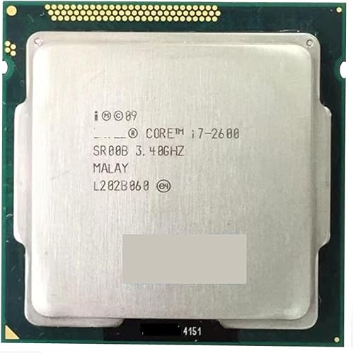 CPU Core I7-2600 I7 2600 3.4 GHz Quad-Core CPU Processor 8M 95W LGA 1155 Responsive and Powerful
