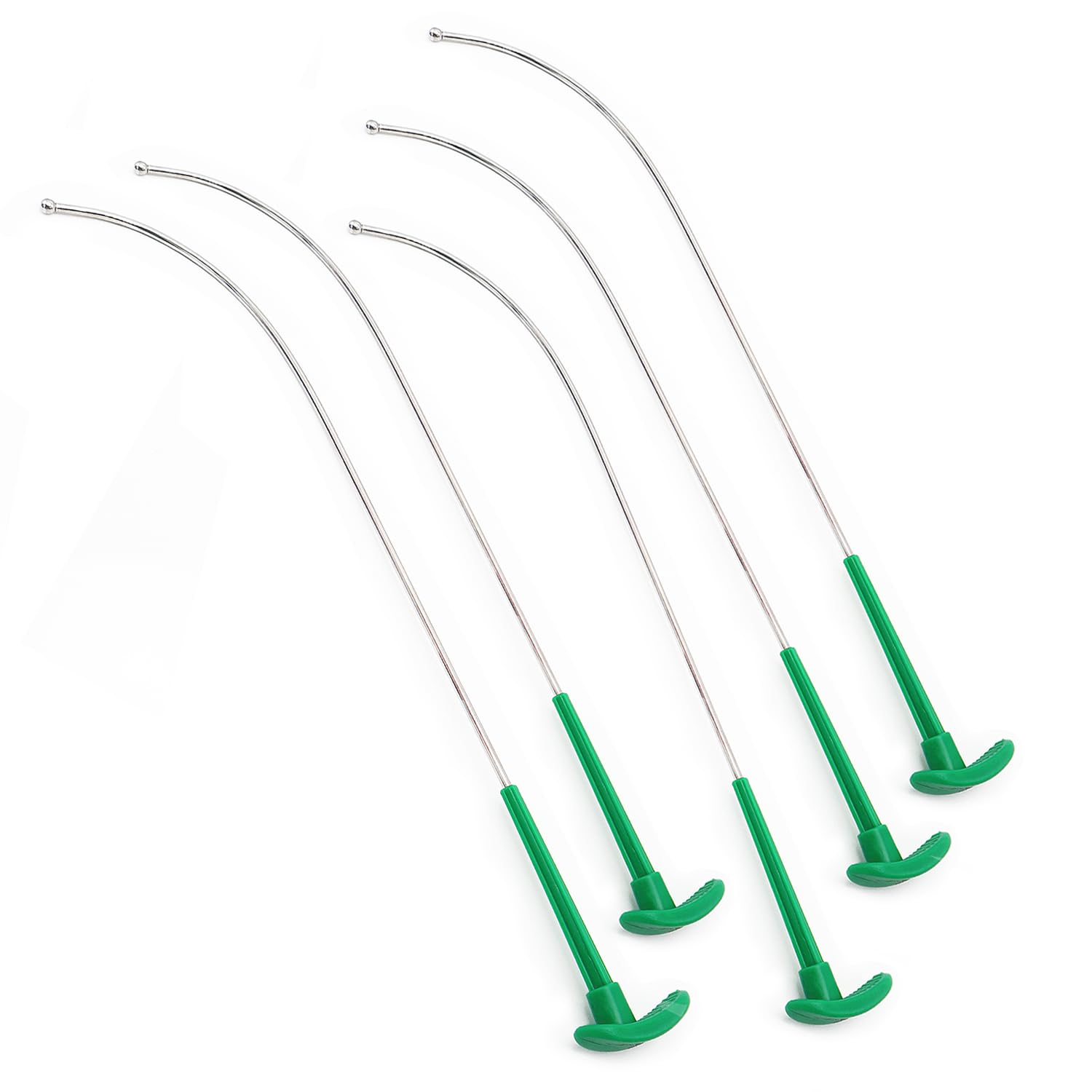 STELLMACHER Disposable Intubation Stylet – Rigid Stainless Steel Core with Thumb Tab – 5, 10, or 25 Pack – Airway Management Aid for ET Tube Placement