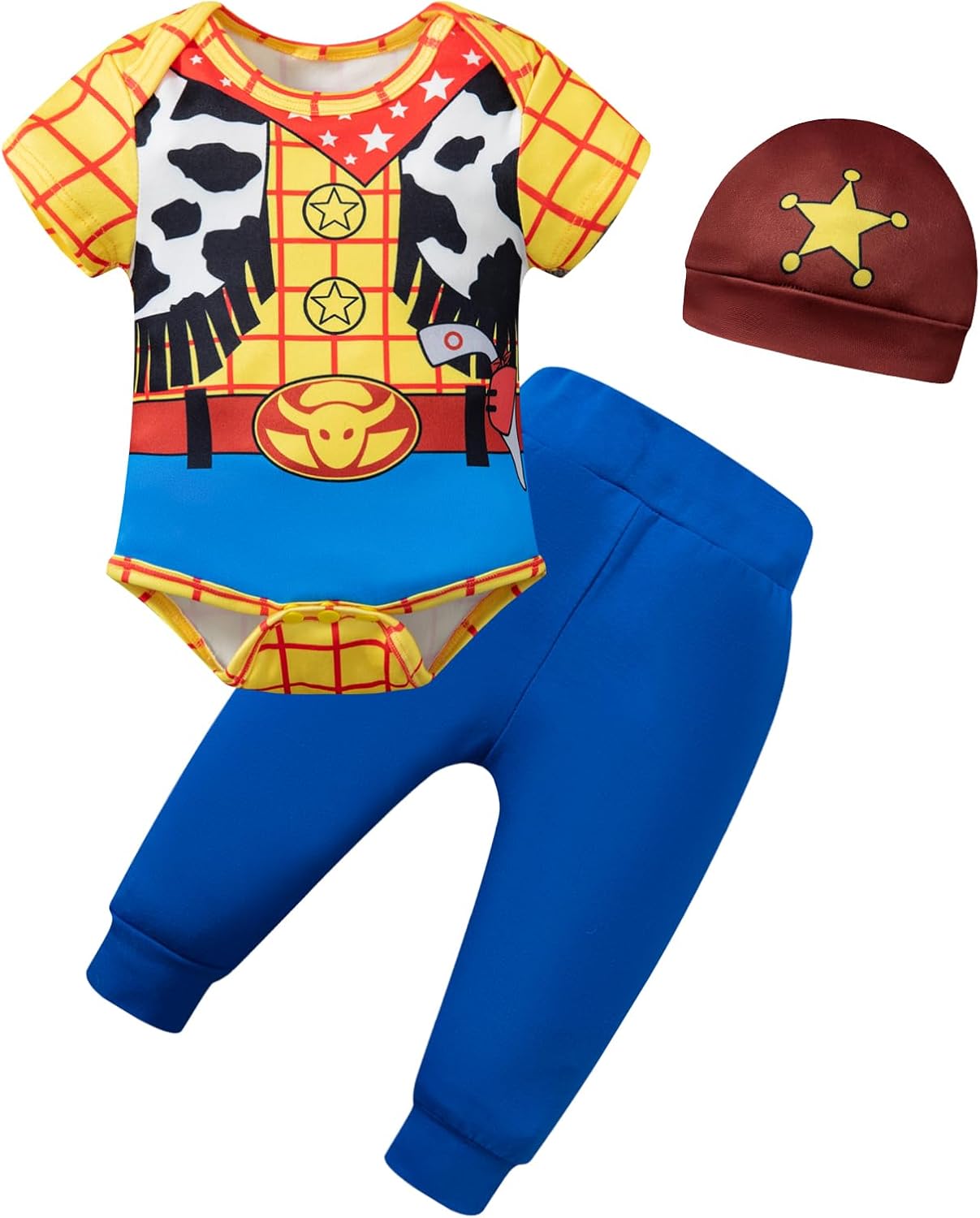 bakjuno Baby Boys Pirate Outfit Sea Buccaneer Clothes