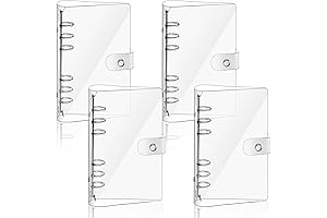 Zonon A6 Clear Budget Binder