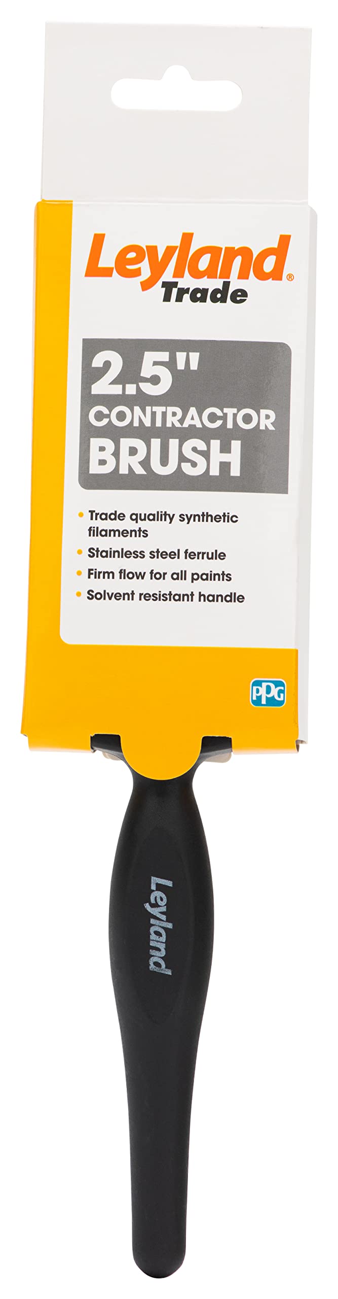 Leyland Trade 649474 Contractor Synthetic Brush 2.5"