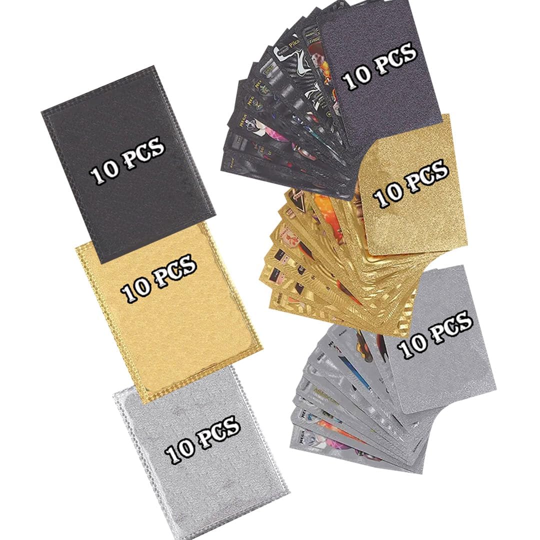 Shinetoy Entertain Kids 3 In 1 Playing Cards L 10 Pcs Each Gold, Black, Silver Foil Card Assorted Cards Tcg Deck Box - V Series Cards Vmax Gx Rare Golden Cards And Common-Rare Mystery Card (B0CCZ614TQ) Amazon Price History, Amazon Price Tracker