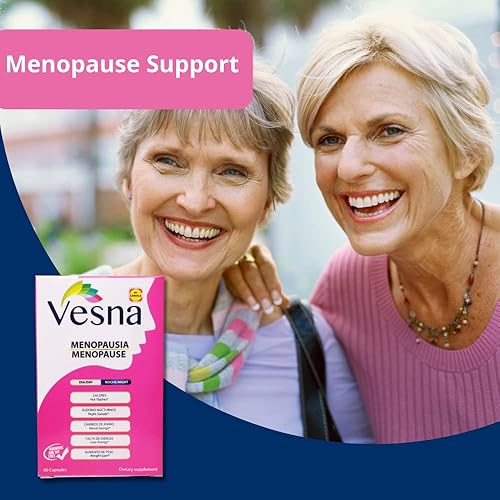 Miniatura 5 de Vesna Apoyo para la menopausia - Pack de 2 - Cápsulas día y noche - Balance hormonal - sofocos - Cambios de humor - Baja energía (2)
