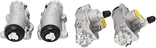 Drum Brake Wheel Cylinder, Front Brake Wheel Cylinder, 4 Pcs Front Brake Wheel Cylinders 45350 HN5 N01 Left Right Cylinders Set for Foreman 450 TRX400FW TRX450ES TRX450FE