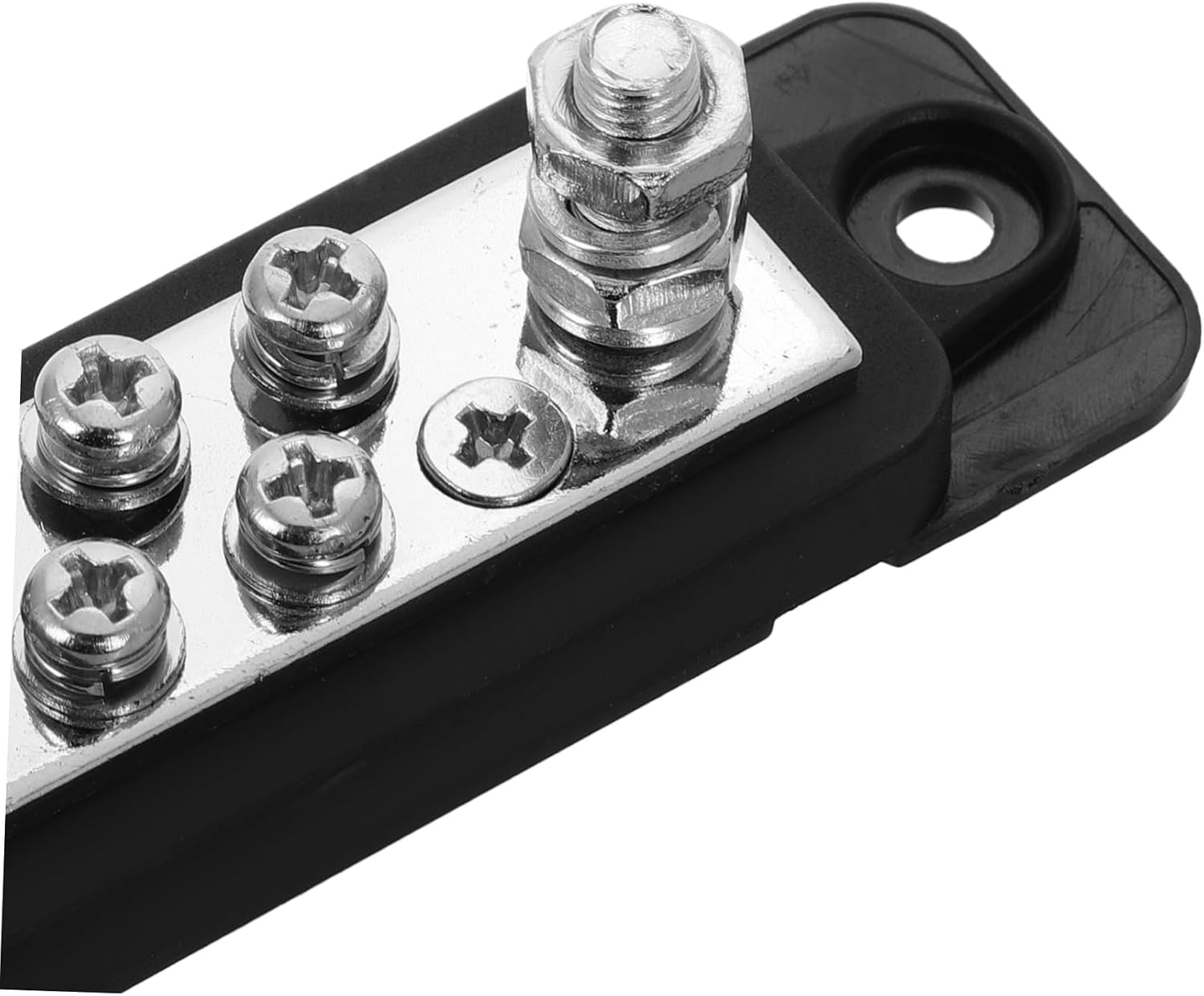 OUNONA 2pcs Way Power Distribution Block Terminal Connector for Automotive Rv Wiring Heat Resistant High Output Capacity Multiple Connection Terminals