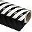 WRAPAHOLIC 30 Inch Reversible Black Wrapping Paper - Black and Stripes Wrapping Paper for Birthday, Holiday, Wedding, Baby Shower - 30 inch x 33 feet