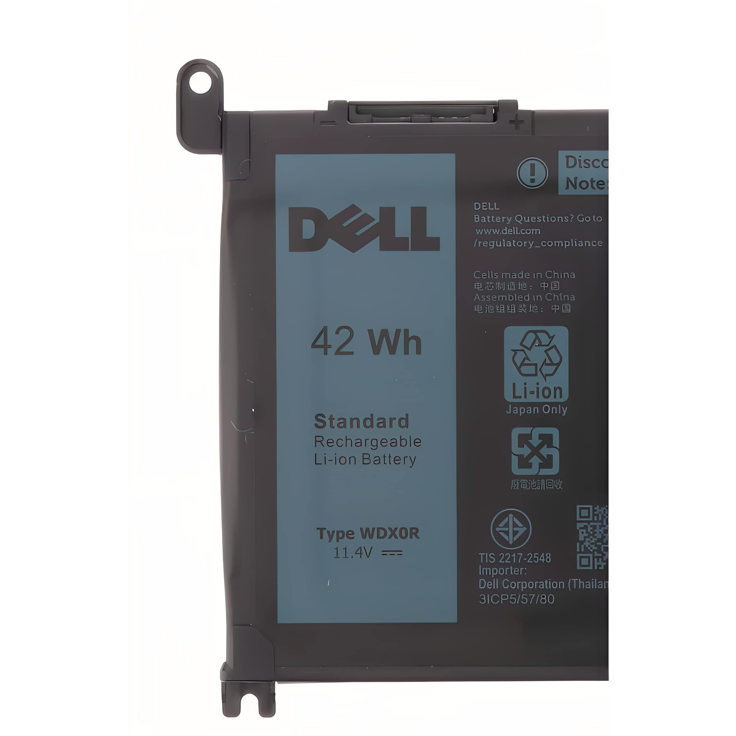 Batteria Originale Dell Per Inspiron 13 (5379) - 42Wh, 11.4V, 3 Celle