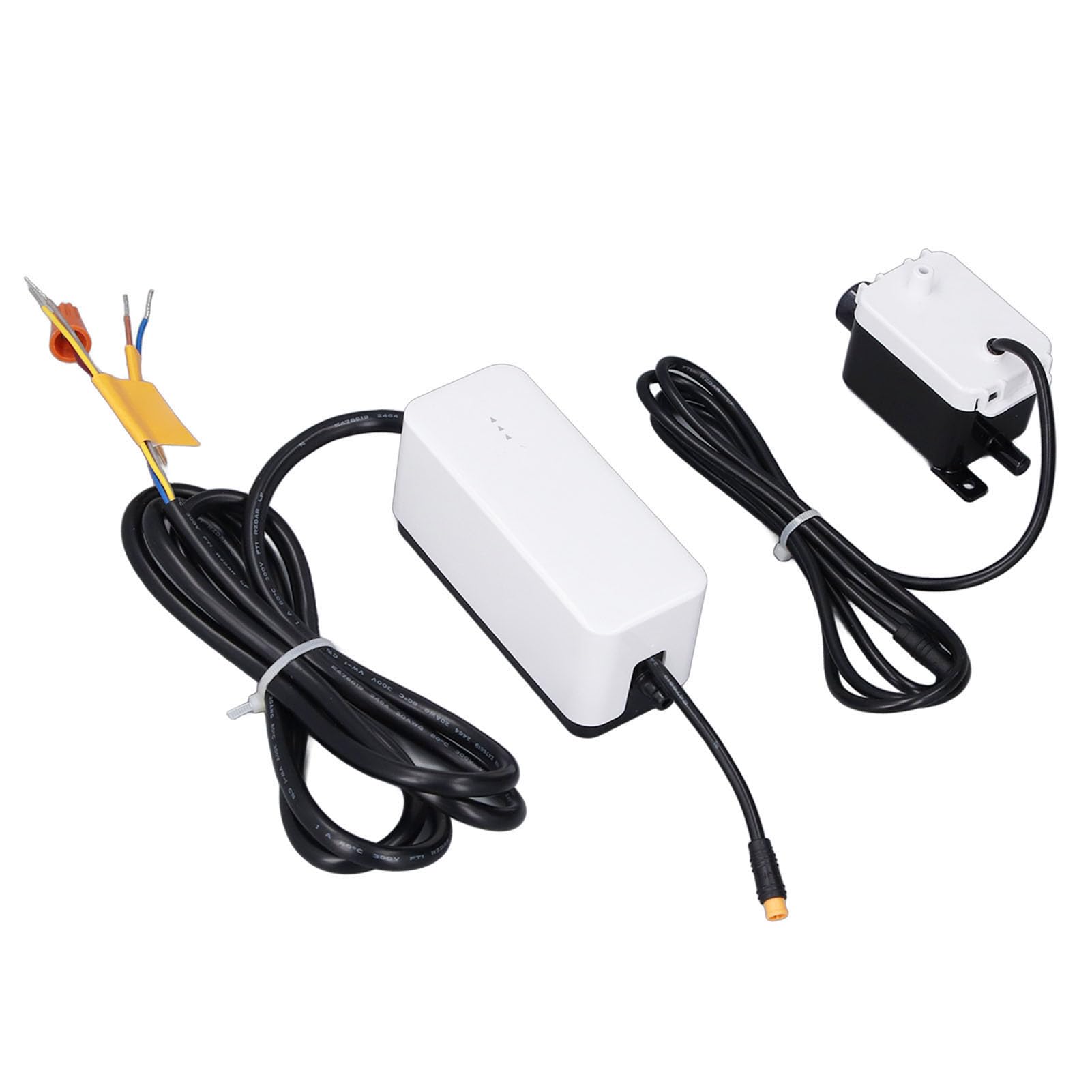 Geteilte Kondensatpumpe, ABS, Leise Kondensatablaufpumpe, 24 L, H-Durchfluss, 10 M Hub, 19 DB, Eingebauter Filter, 100 Bis 240 V, für Klimaanlagen Bis zu 30.000 BTU