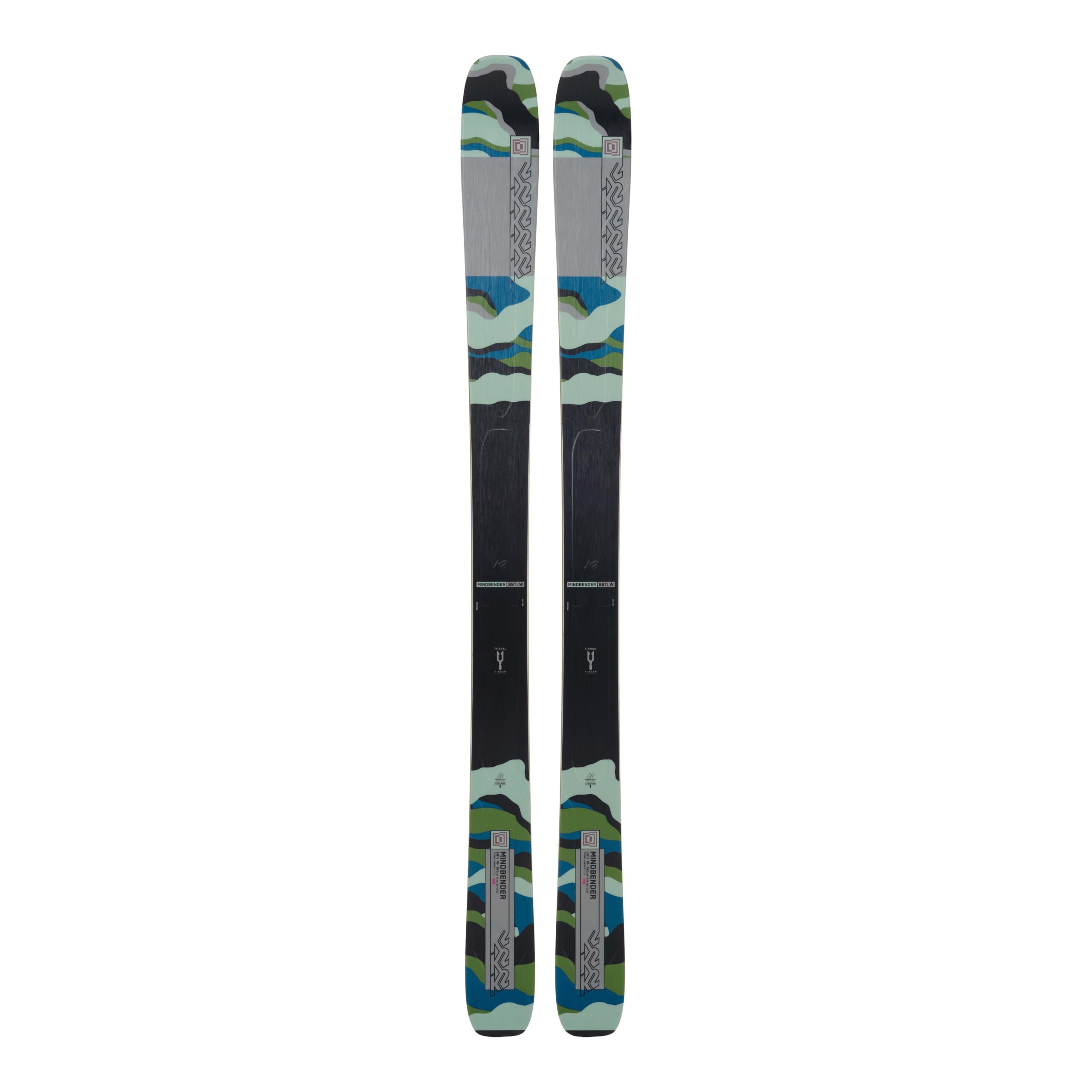 Amazon.com : K2 Mindbender 99Ti Womens Skis, 160cm : Sports & Outdoors