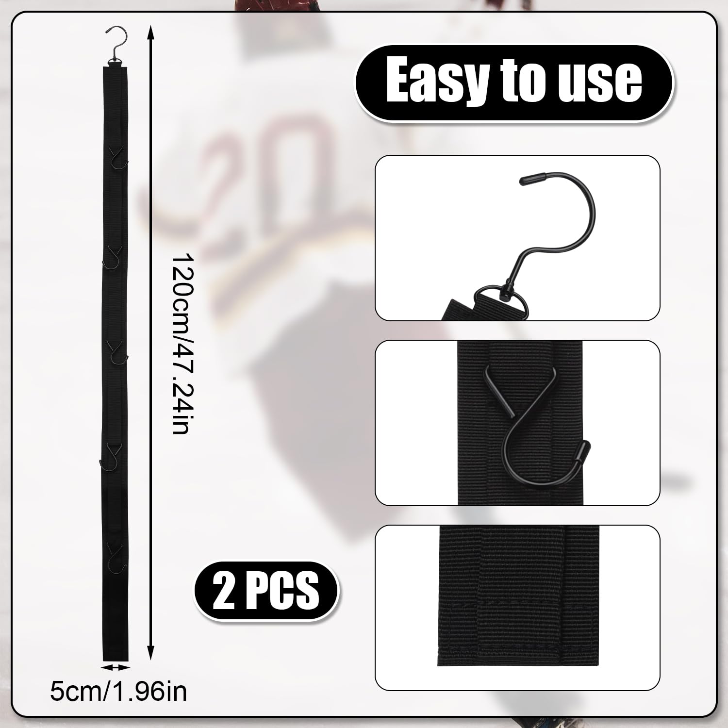 NQEUEPN 2pcs Hockey Equipment Drying Stands - Image 2